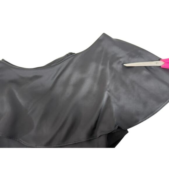 "LAUREN RALPH LAUREN" One Shoulder Cocktail Dress SZ 6 Sexy Club Wedding Elegant - Picture 15 of 15